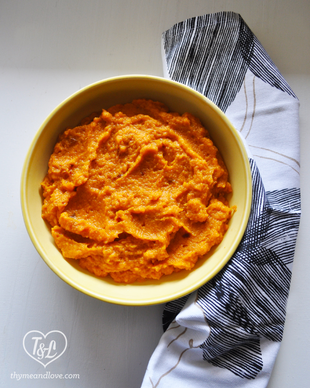 Chipotle Mashed Sweet Potatoes. Chipotle peppers give the sweet potatoes a spicy kick that is delicious! 