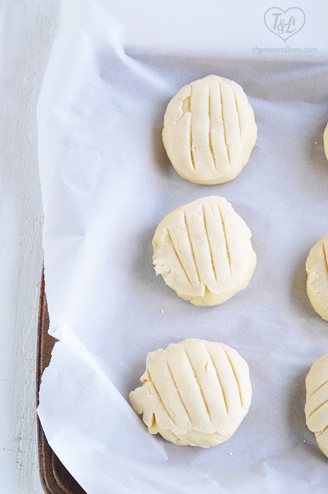 A classic Mexican Pan Dulce recipe for Conchas with a Vegan twist.