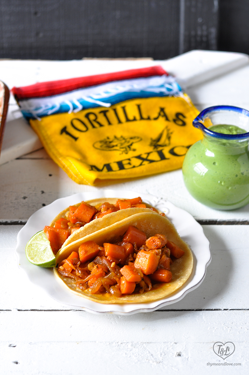 Make these Carrot Tacos for your next taco night! #tacos #vegan #plantbased 