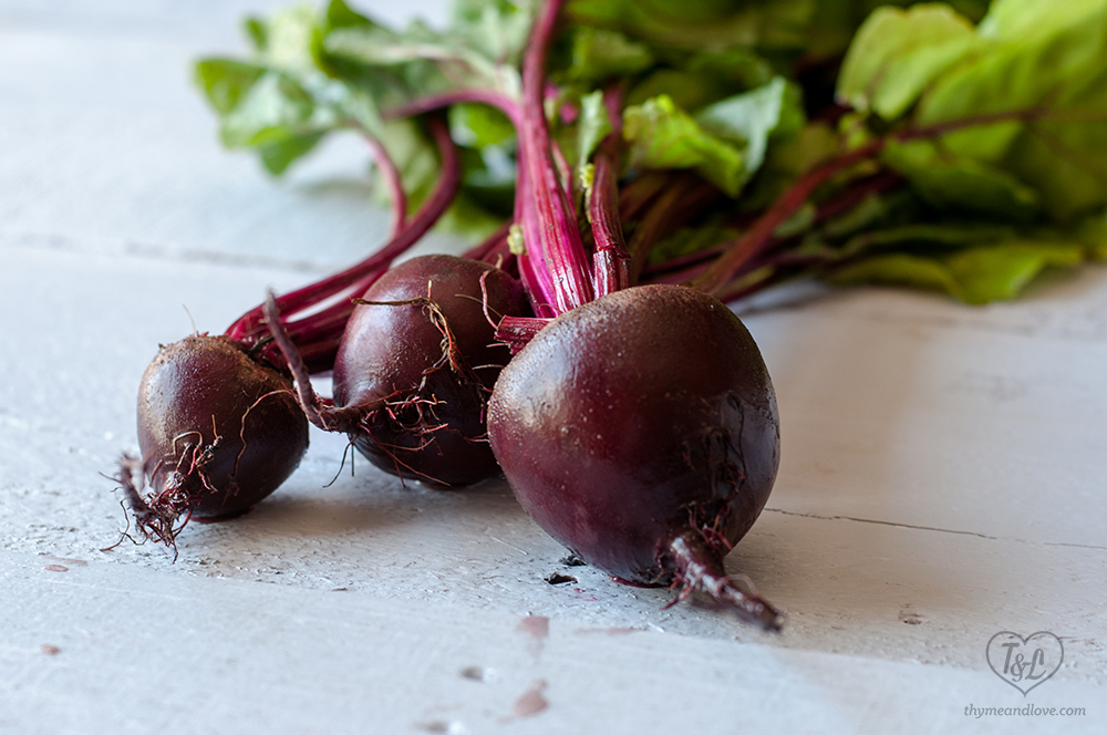 Roasted Red Beets make a beautiful addition to salads. #vegetables #plantbased