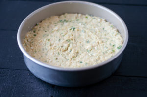 Zucchini Corn Tamal Casserole steams right on the stovetop, a great way to have tamales but without all the work of assembling them.