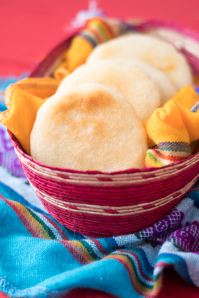 Traditional Venezuelan Arepas 3-ingredient Recipe + VIDEO