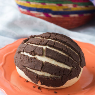 Vegan Mexican Chocolate Conchas