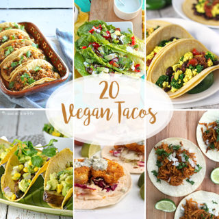 20 Vegan Taco Recipes that are perfect for your next fiesta! Looking for some new taco inspiration, check out these 20 delicious taco recipes!