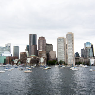 View of the Boston Harbor from The Boston Harbor Cruise
