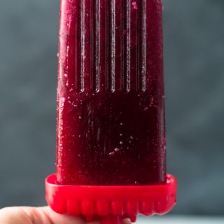 Treat yourself with a cold Rhubarb Hibiscus Paleta this summer! They are easy to make and only require 4 ingredients!