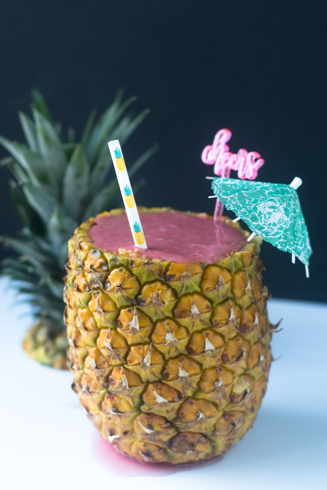 This Pineapple Watermelon Smoothie is perfect for summer