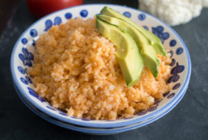 Mexican Cauliflower Rice is a heathy alternative to traditional rice recipes.