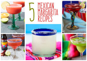 These 5 Mexican Margarita Recipes are perfect anytime of year! #margarita #mexican #drink