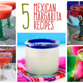 These 5 Mexican Margarita Recipes are perfect anytime of year! #margarita #mexican #drink