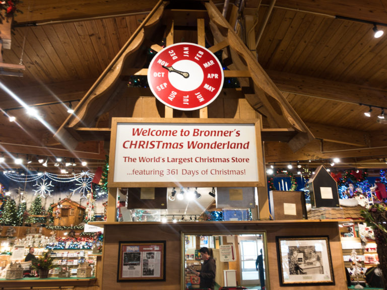 Guide to Visiting Bronner's The World's Largest Christmas Store