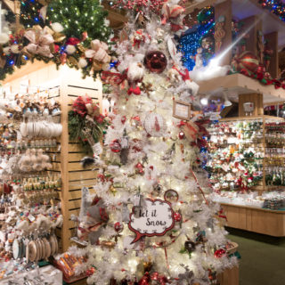 At Bronner's CHRISTmas Wonderland, you can experience Christmas year-round. This guide to visiting Bronner's will show you why you need to visit this magical place. Plus some tips for your visit! #Michigan #holidays #Christmas