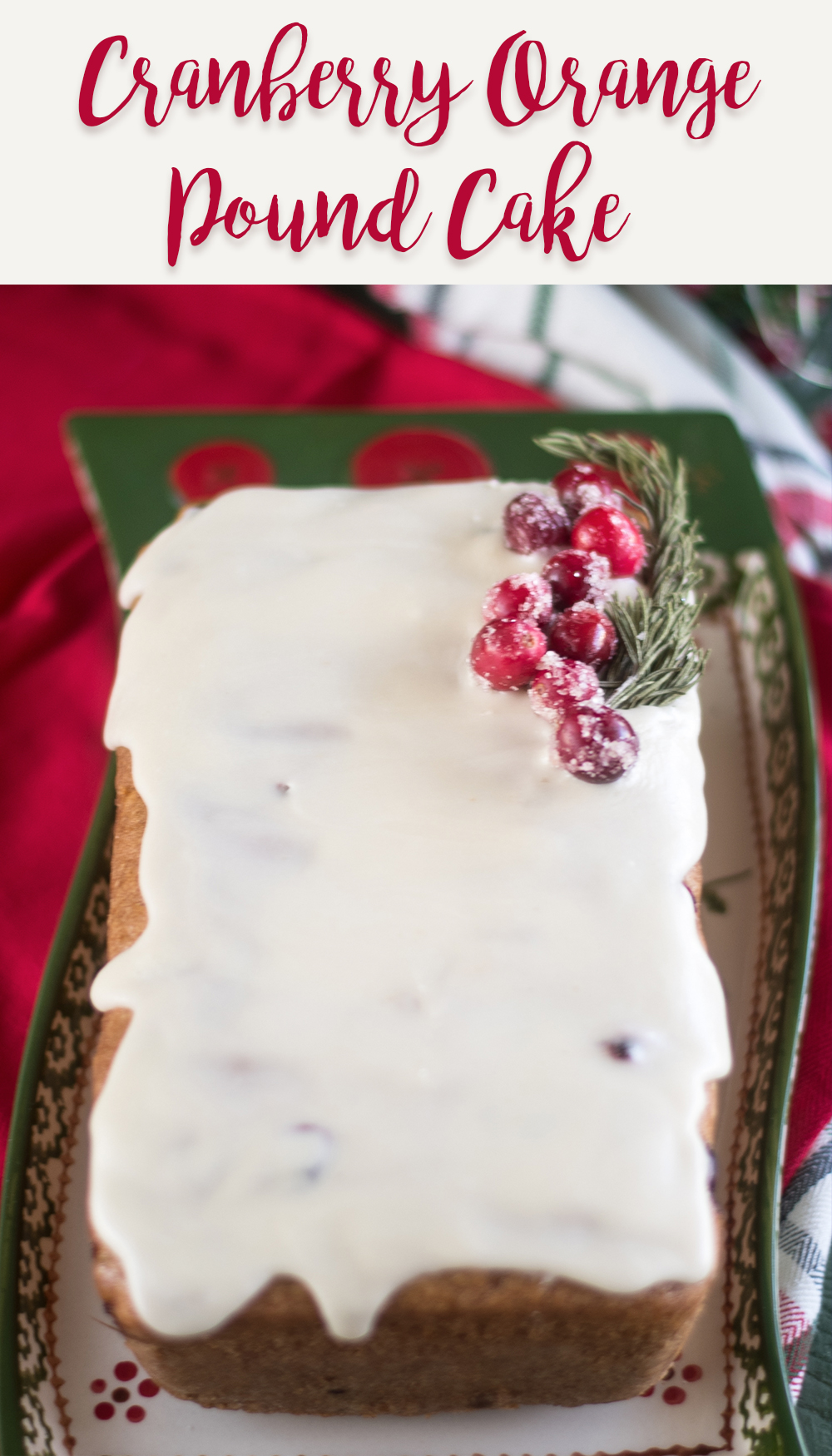 Vegan Cranberry Orange Pound Cake is a flavorful cake that is perfect for the holidays. #Christmas #Dessert #Vegan #poundcake #cranberry #orange #holiday #christmasrecipes #winter #veganrecipes