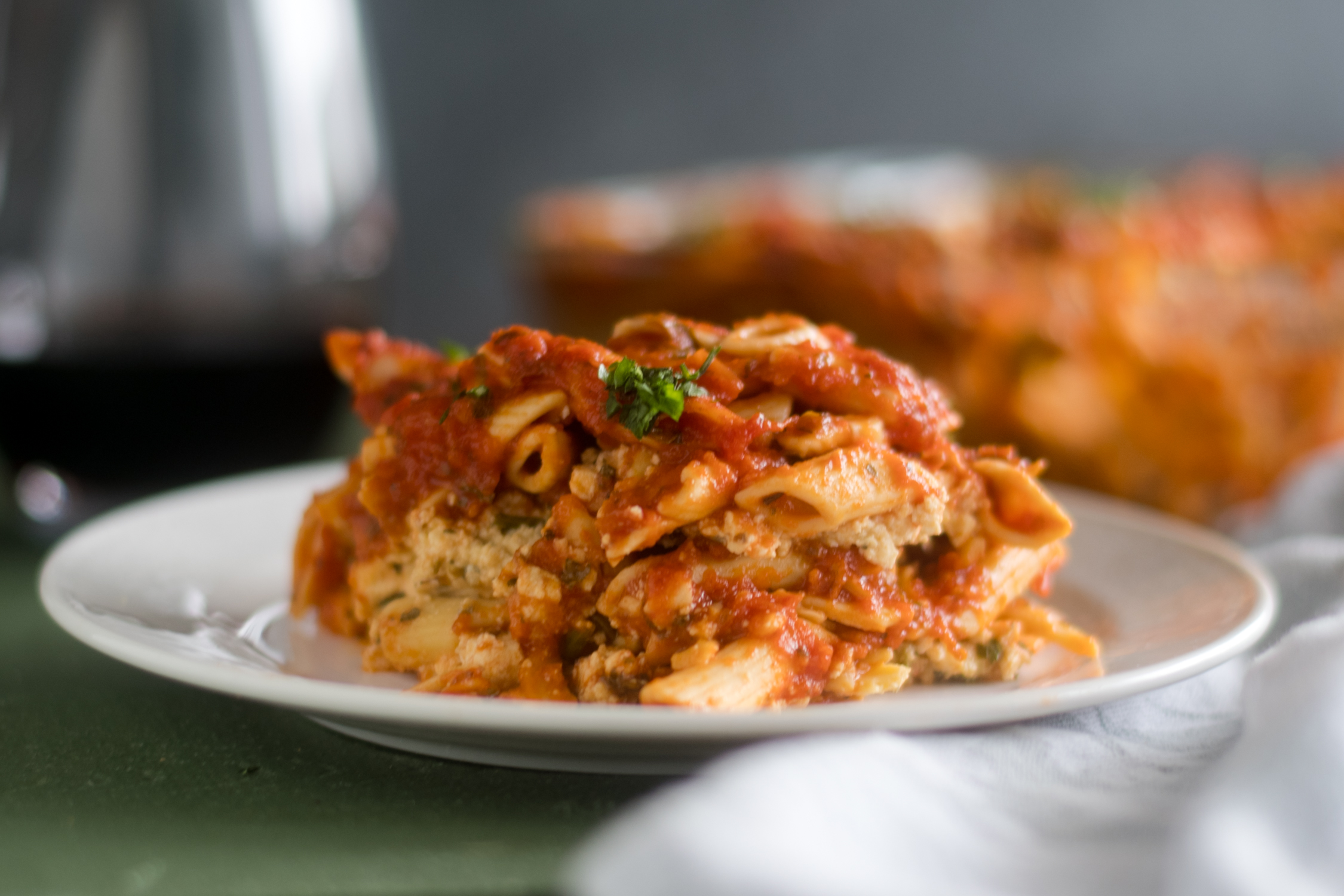 This Vegan Baked Pasta with Tofu Ricotta is perfect if you are looking for an easy, budget-friendly meal that is also delicious! 