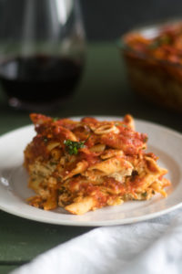 This Vegan Baked Pasta with Tofu Ricotta is perfect if you are looking for an easy, budget-friendly meal that is also delicious! #vegan #pasta #recipe #easyrecipes #food #vegetarian #casserole