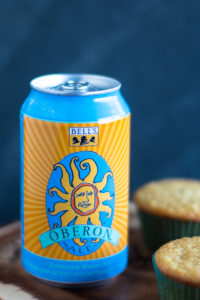 Oberon—a wheat ale made with just four ingredients. Every March Oberon if officially released and people go crazy for it. Oberon release day is the unofficial start of spring here in Michigan! Bell's Eccentric Cafe in Kalamazoo has a big party on release day.
