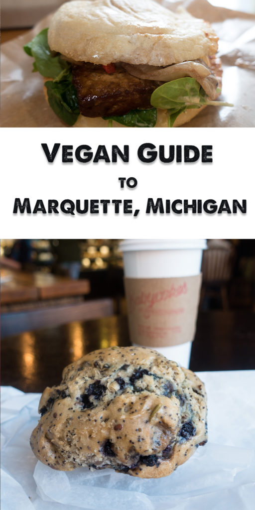 Located on the Southern shores of Lake Superior in the Upper Peninsula, Marquette is the perfect getaway for anyone seeking nature, outdoor adventure, great food and beer. This Vegan Guide to Marquette, Michigan will show you where you can find vegan options on your trip up to Marquette! #travel #Michigan #Marquette #Travelguide #traveltips #Midwest #food #vegan #vegantravel 