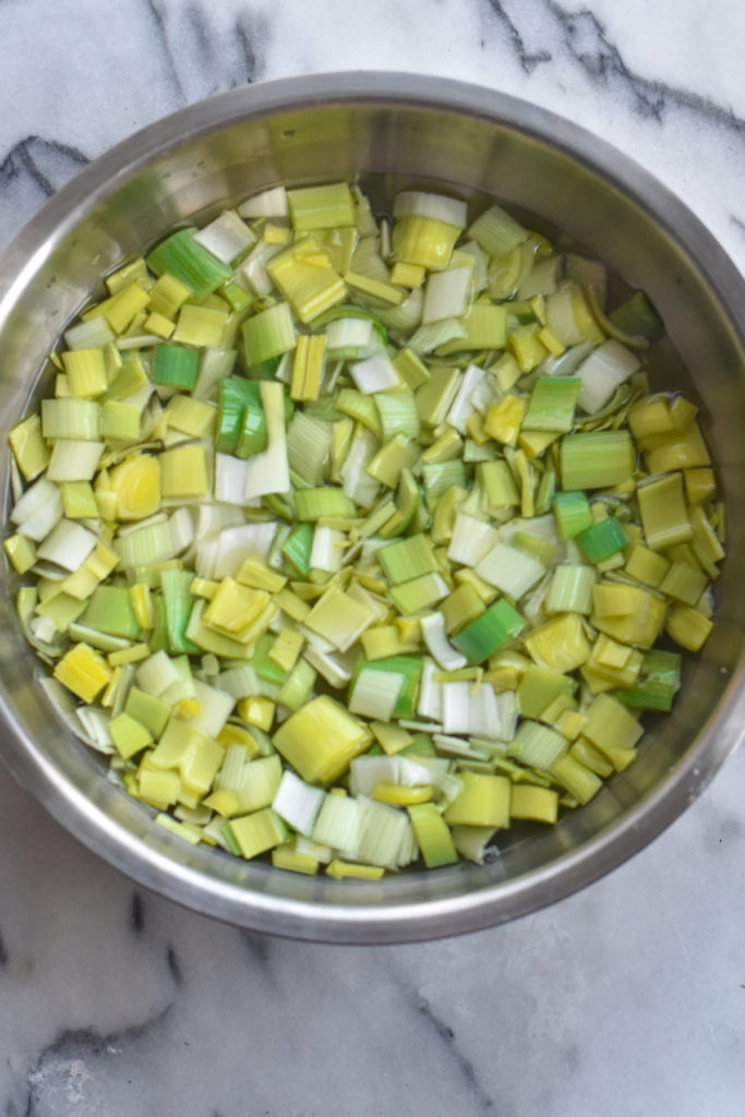Tips on how to clean leeks