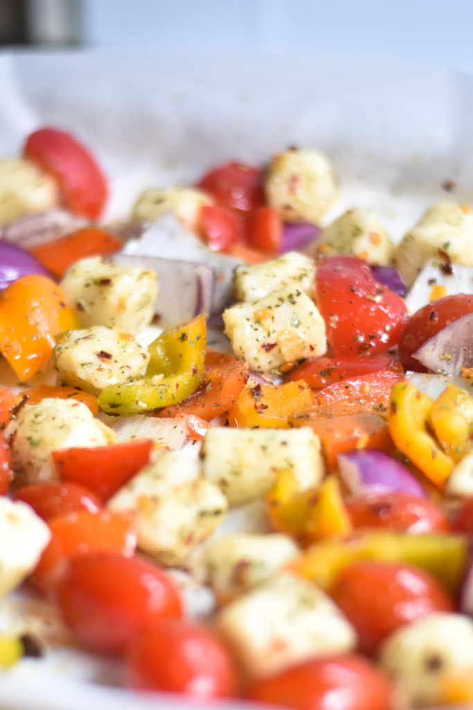 Dinner comes together quickly with this easy sheet pan gnocchi recipe! 