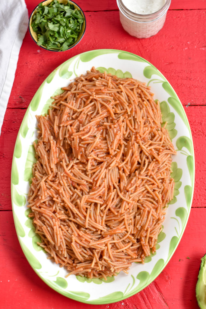 Sopa Seca de Fideo is a very popular Mexican noodle dish that is easy to make. It is also very kid-friendly! 