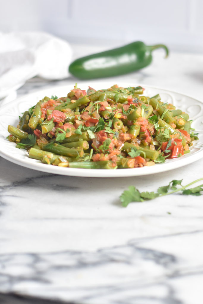 Quick and easy to make, Mexican Green Beans is a vibrant side dish perfect for your next Mexican inspired meal. 