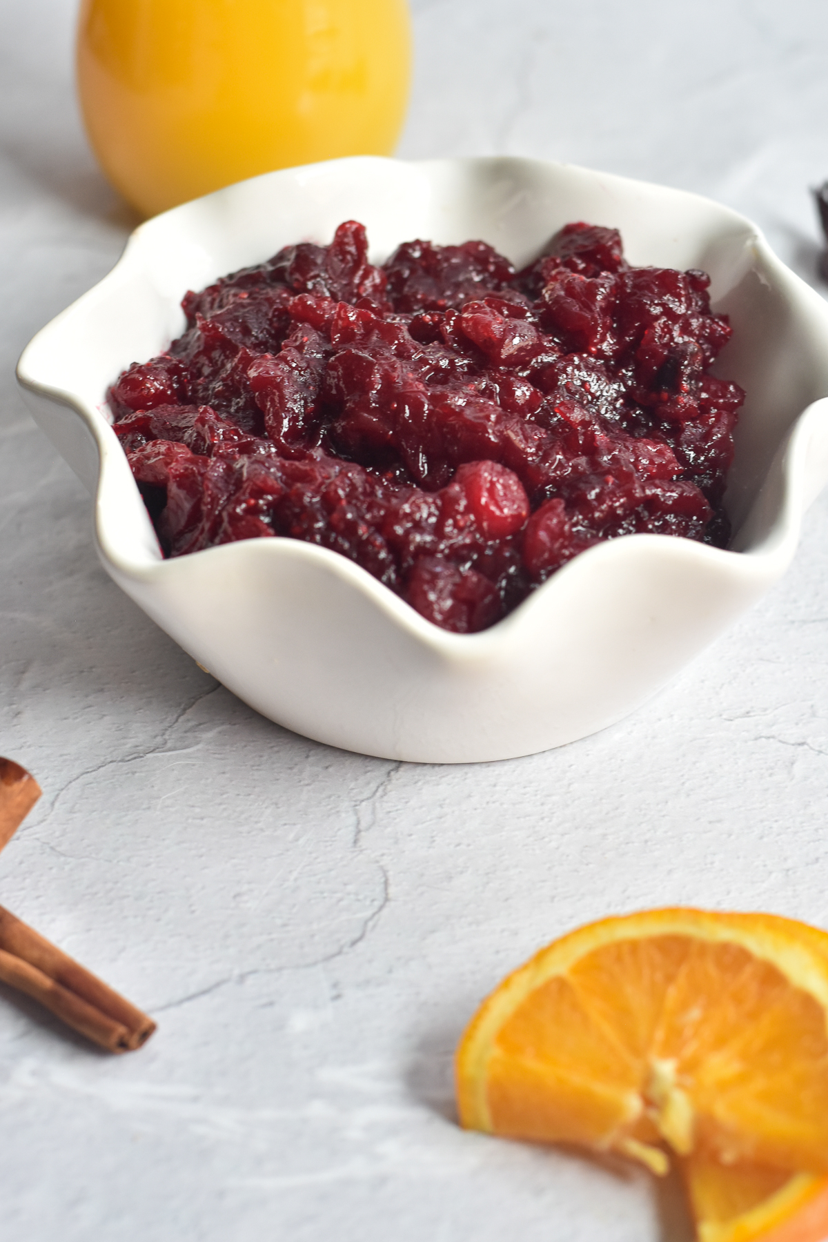 Cranberry Hibiscus Sauce Thyme & Love