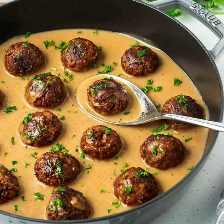 Image for Vegan Swedish Meatballs